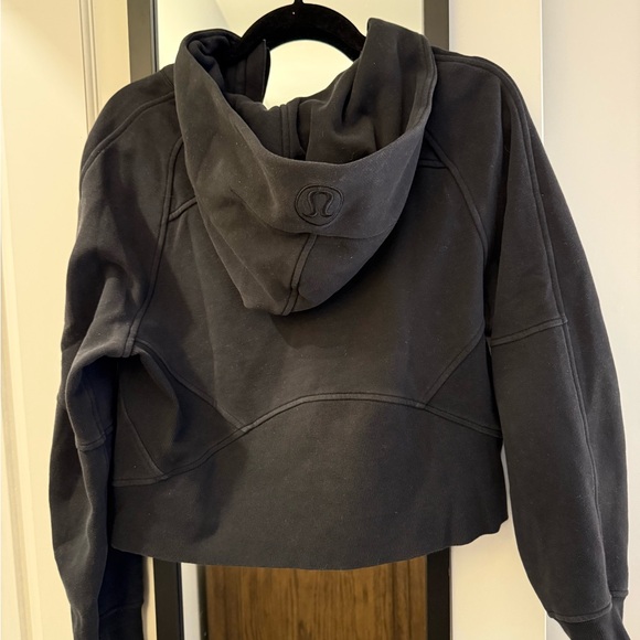 lululemon athletica Black Scuba Oversized Full Zip-Up Hoodie - Picture 5 of 5